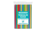 Strohhalme Papier, Pappstrohhalme,Trinkhalme Bunt