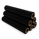 Stretchfolie,Wickelfolie Schwarz 1500gr 23my 50cm