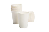 Paper cup 8 oz 200 ml drinking cup, disposable cup white