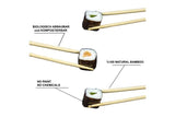 Essstäbchen-Chopsticks 23 cm Paar aus Bambus- Rot