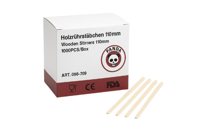 Holzrührstäbchen 110mm
