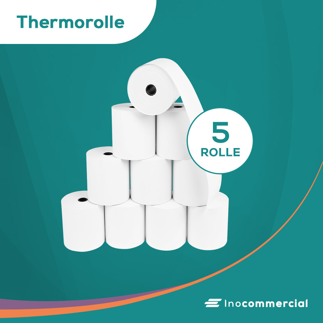 Thermorolle 57x30x12mm,10 Meter 50 Rollen